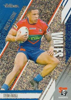 2024 NRL Traders Titanium - World In League Silver #WLS13 Tyson Frizell Front
